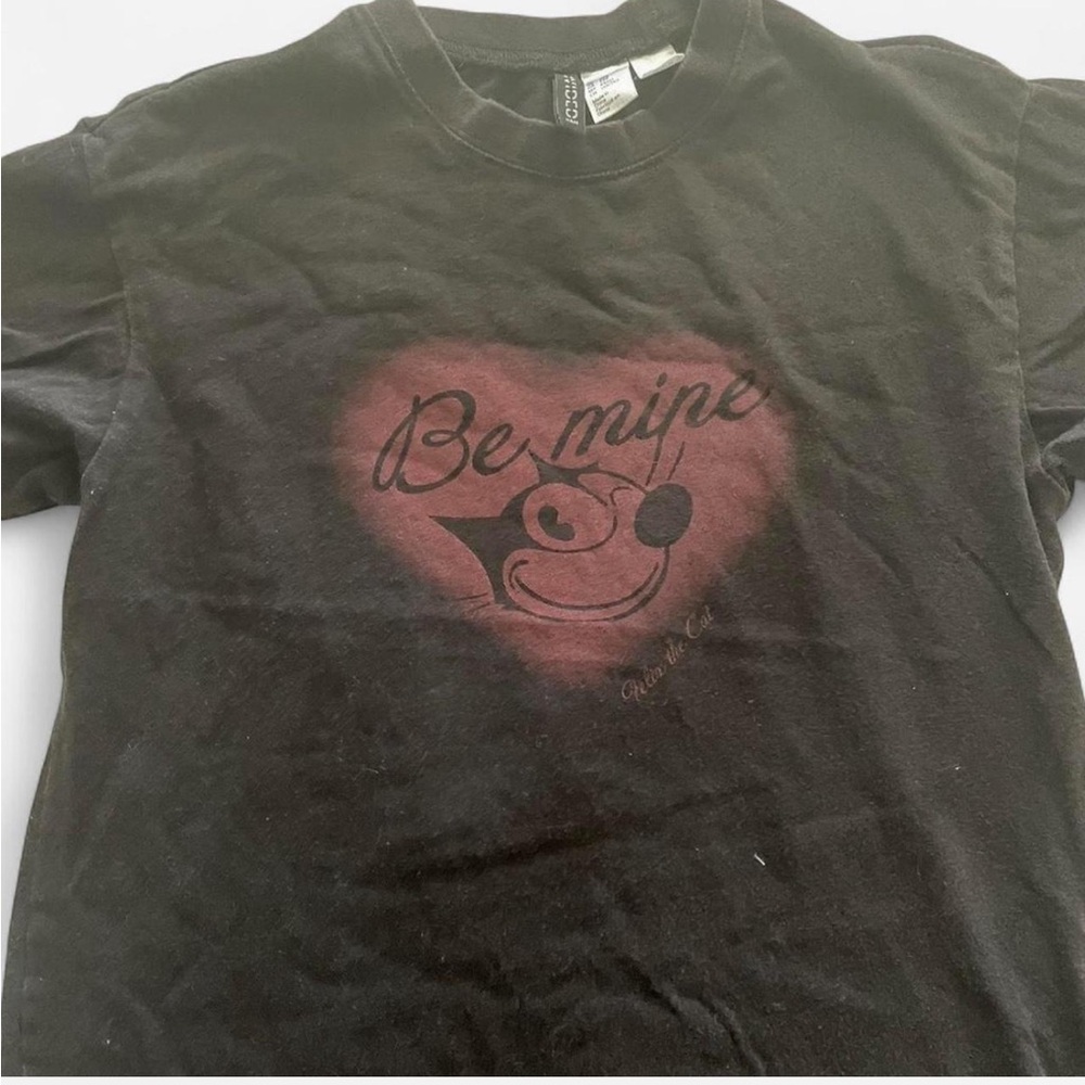 H&M Heart “Be Mine” Felix the Cat Shirt